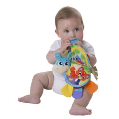 Playgro Musical Clip Clop Bijtboekje P0187552 -Babyproducten Winkel 0187552 musical clip clop teether book t1