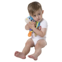 Playgro Musical Clip Clop Bijtboekje P0187552 -Babyproducten Winkel 0187552 musical clip clop teether book t4