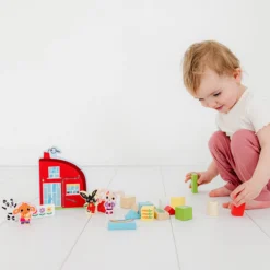 Bambolino Toys Bing 22 Stuks Houten Blokken 19093 -Babyproducten Winkel 19093 1 bng bt building blocks ambiance 01 1 1