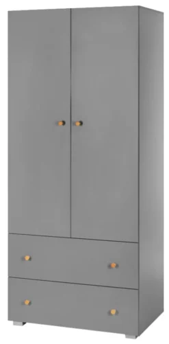 Babykamer Bo: Ledikant, Commode En 2-Deurskast 19 Babykamer Bo: Ledikant, Commode En 2-Deurskast -Babyproducten Winkel 2 deurskast bo 1