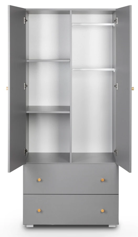 Babykamer Bo: Ledikant, Commode En 2-Deurskast 7 Babykamer Bo: Ledikant, Commode En 2-Deurskast - Afbeelding 7