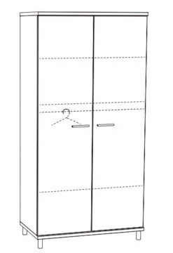 Meegroei Babykamer Naomi: Meegroei Ledikant, Commode En 2-Deurskast 12 Meegroei Babykamer Naomi: Meegroei Ledikant, Commode En 2-Deurskast -Babyproducten Winkel 2 deurskast naomi naok2 2