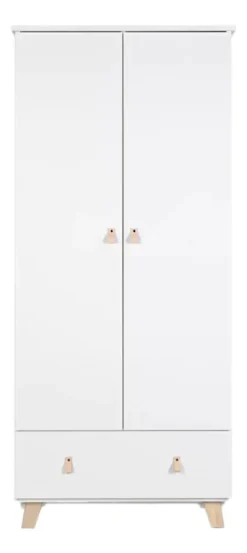 Babykamer Romy: Ledikant, Commode & 2-Deurskast -Babyproducten Winkel 2 deurskast romy 1