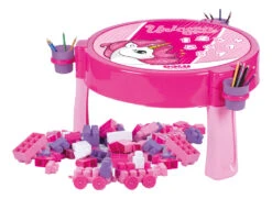 Dolu Unicorn Activiteiten Tafel Incl. 100 Blokken 2572