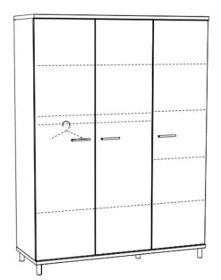 Meegroei Babykamer Naomi: Meegroei Ledikant, Commode En 3-Deurskast 13 Meegroei Babykamer Naomi: Meegroei Ledikant, Commode En 3-Deurskast -Babyproducten Winkel 3 deurskast naomi naok3 2