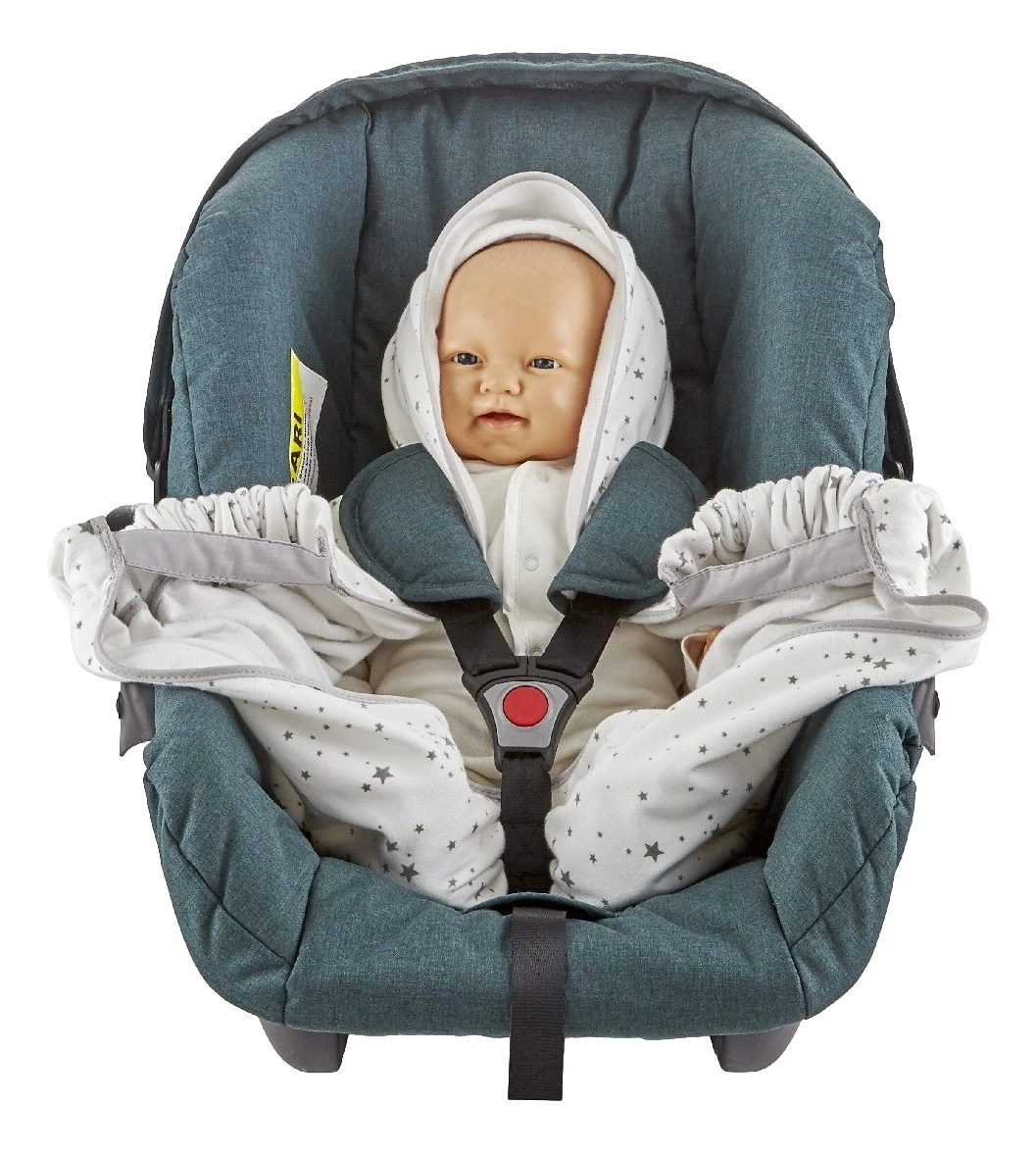 Babyjem Wit/Grijs Wikkeldeken 1116431 5 Babyjem Wit/Grijs Wikkeldeken 1116431 - Afbeelding 5