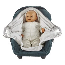 Babyjem Wit/Grijs Wikkeldeken 1116431 13 Babyjem Wit/Grijs Wikkeldeken 1116431 -Babyproducten Winkel Babyjem Wit Grijs Wikkeldeken 1116431 4