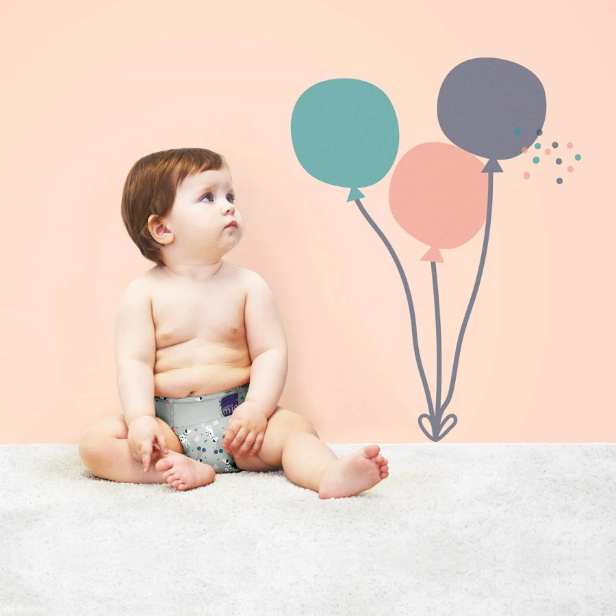 Bambino Mio MioSolo Puppy Party Wasbare Luier BM-5SO-PUP 4 Bambino Mio MioSolo Puppy Party Wasbare Luier BM-5SO-PUP - Afbeelding 4