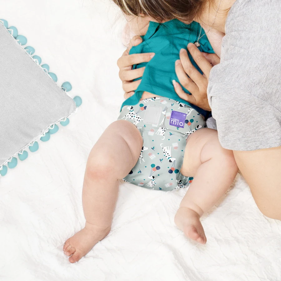 Bambino Mio MioSolo Puppy Party Wasbare Luier BM-5SO-PUP 2 Bambino Mio MioSolo Puppy Party Wasbare Luier BM-5SO-PUP - Afbeelding 2