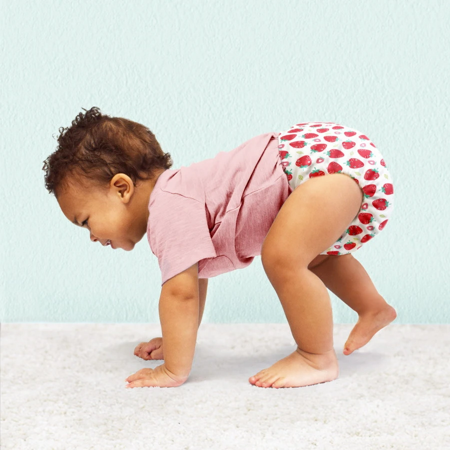 Bambino Mio MioSolo Strawberry Cream Wasbare Luier BM-5SO-SCR 2 Bambino Mio MioSolo Strawberry Cream Wasbare Luier BM-5SO-SCR - Afbeelding 2