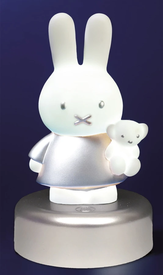 Bambolino Toys Nijntje 3D Zilver Nachtlampje 33197 2 Bambolino Toys Nijntje 3D Zilver Nachtlampje 33197 - Afbeelding 2