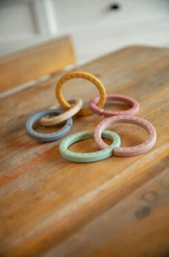 Bo Jungle B-Silicone 6 Stuks Ringen B931030 -Babyproducten Winkel Bo Jungle B Silicone 6 Stuks Ringen B931030.2