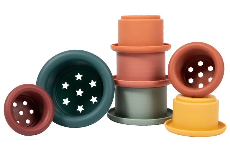 Bo Jungle B-Stacking Bath Cool Classic Stapelbekers B900240 1 Bo Jungle B-Stacking Bath Cool Classic Stapelbekers B900240