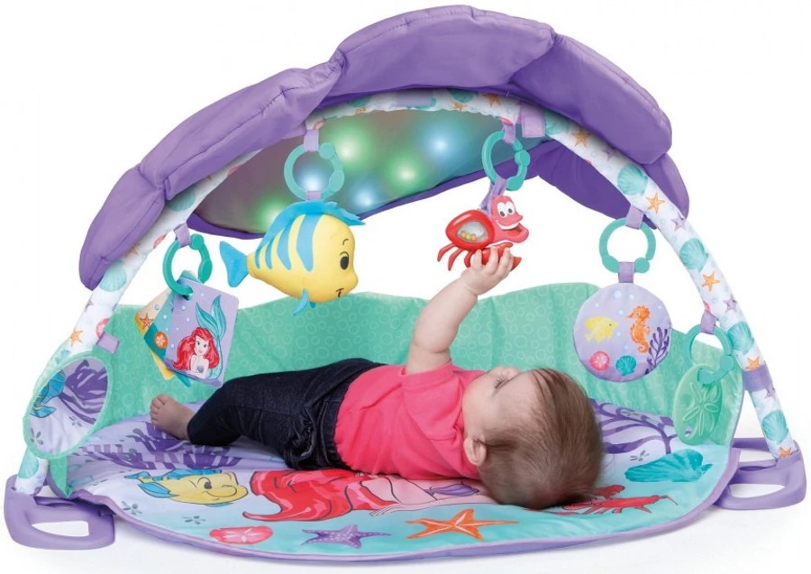Bright Starts Disney Baby Kleine Zeemeermin Twinkle Trove Activity Gym Speelkleed K12534 2 Bright Starts Disney Baby Kleine Zeemeermin Twinkle Trove Activity Gym Speelkleed K12534 - Afbeelding 2