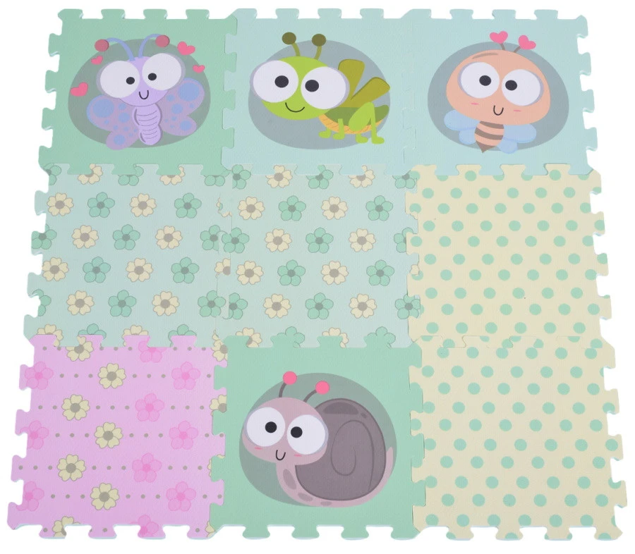 Cangaroo Insectenwereld 9 Stuks Schuimrubberen Puzzelmat 3082 1 Cangaroo Insectenwereld 9 Stuks Schuimrubberen Puzzelmat 3082