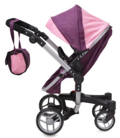 Cangaroo Violette Poppen Kinderwagen 6807 -Babyproducten Winkel Cangaroo Violette Poppen Kinderwagen 6807 2