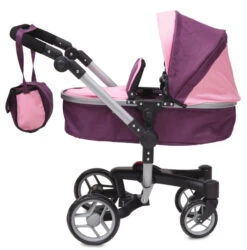 Cangaroo Violette Poppen Kinderwagen 6807 -Babyproducten Winkel Cangaroo Violette Poppen Kinderwagen 6807 4