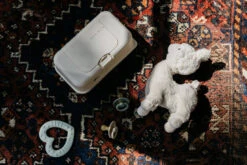 FunkyBox Mat Beige Lovebird FB53 -Babyproducten Winkel FunkyBox Mat Beige Lovebird FB53 2