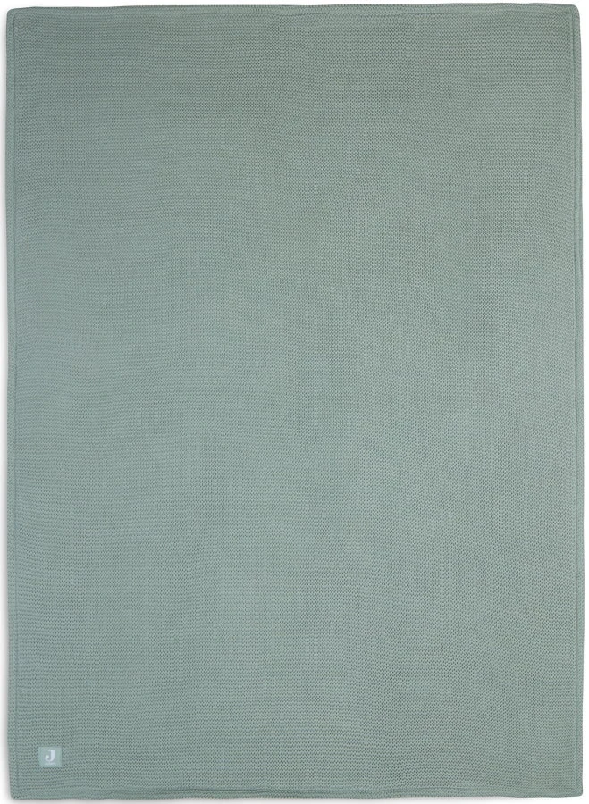 Jollein Basic Knit Forest Green / Fleece 75 X 100 Cm Wiegdeken 517-511-65219 3 Jollein Basic Knit Forest Green / Fleece 75 X 100 Cm Wiegdeken 517-511-65219 - Afbeelding 3