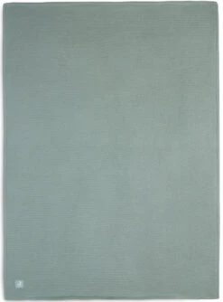 Jollein Basic Knit Forest Green / Fleece 100 X 150 Cm Ledikantdeken 517-522-65219 -Babyproducten Winkel Jollein Basic Knit Forest Green Fleece 100 x 150 cm Ledikantdeken 517 522 65219 2