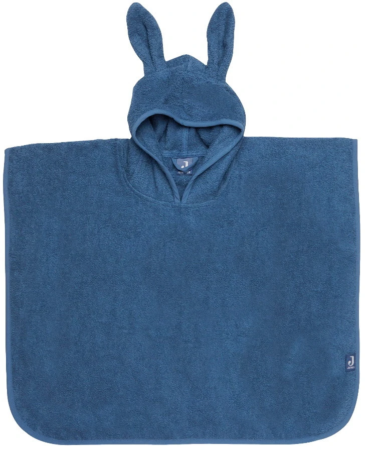 Jollein Jeans Blue Badstof Poncho 533-550-66035 1 Jollein Jeans Blue Badstof Poncho 533-550-66035