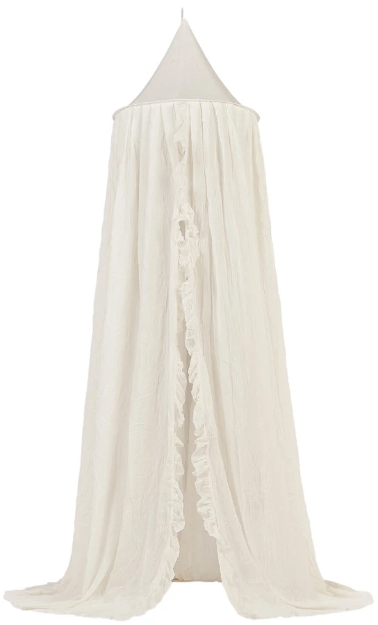 Jollein Vintage Ruffle Ivory 245 Cm Klamboe 002-005-66041 1 Jollein Vintage Ruffle Ivory 245 Cm Klamboe 002-005-66041