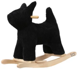 Label Label Hond Zwart Hobbeldier LLRT-23190