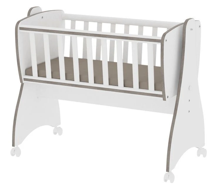 Lorelli Wit/Bruin First Dreams Schommelwiegje 1015055-0027 1 Lorelli Wit/Bruin First Dreams Schommelwiegje 1015055-0027