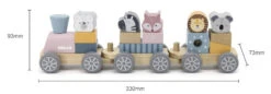 PolarB Houten Blokkentrein 44015 -Babyproducten Winkel PolarB Houten Blokkentrein 44015 3