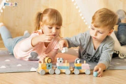 PolarB Houten Blokkentrein 44015 -Babyproducten Winkel PolarB Houten Blokkentrein 44015 6