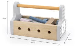 PolarB Houten Gereedschapskist 44008 11 PolarB Houten Gereedschapskist 44008 -Babyproducten Winkel PolarB Houten Gereedschapskist 44008 4