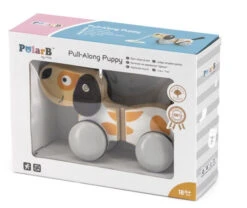 PolarB Puppy Luxe Houten Trekfiguur 44043 -Babyproducten Winkel PolarB Puppy Luxe Houten Trekfiguur 44043 3