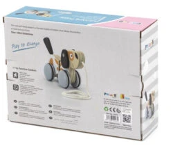 PolarB Puppy Luxe Houten Trekfiguur 44043 -Babyproducten Winkel PolarB Puppy Luxe Houten Trekfiguur 44043 4