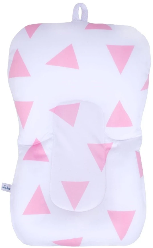 Sevibaby Cozy Triangle Pink Baby Badkussen 69-101 1 Sevibaby Cozy Triangle Pink Baby Badkussen 69-101
