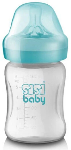 SisiBaby Handborstkolf SBC-113 6 SisiBaby Handborstkolf SBC-113 -Babyproducten Winkel Sisi SBC 113 Handborstkolf 180ml Fles 4