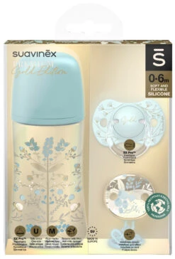Suavinex Gold Blue Gift Set SXSGZ2080248 -Babyproducten Winkel Suavinex Gold Blue Gift Set SXSGZ2080248.1