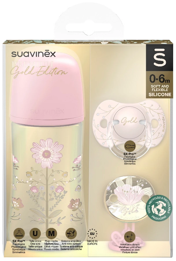 Suavinex Gold Pink Gift Set SXSGZ1080231 6 Suavinex Gold Pink Gift Set SXSGZ1080231 - Afbeelding 6
