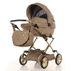 Tako Mini Imperial Beige/Gold Poppen Kinderwagen Incl. Tas 02 -Babyproducten Winkel Tako Mini Imperial Beige Gold Poppen Kinderwagen incl. Tas 02 2