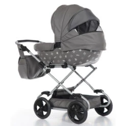 Tako Mini Imperial Beige/Gold Poppen Kinderwagen Incl. Tas 02 -Babyproducten Winkel Tako Mini Imperial Grey Silver Poppen Kinderwagen incl. Tas 03 2