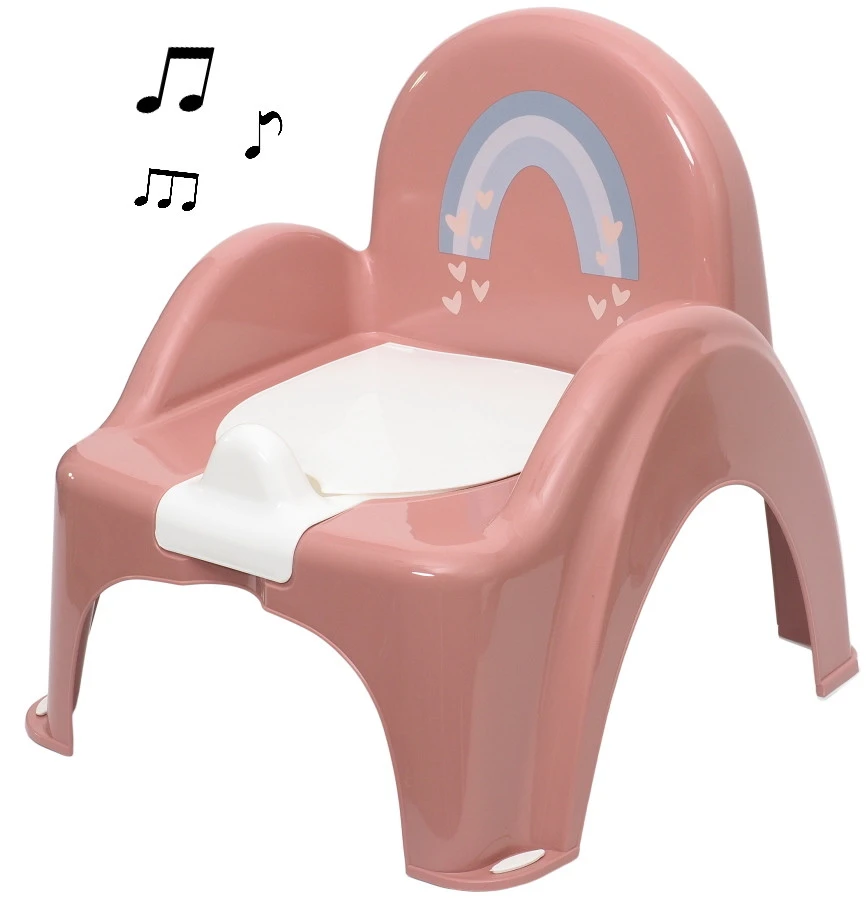 Tega Baby Meteo Eco Old Rose Potty Trainer Met Muziek PO-078-123 1 Tega Baby Meteo Eco Old Rose Potty Trainer Met Muziek PO-078-123