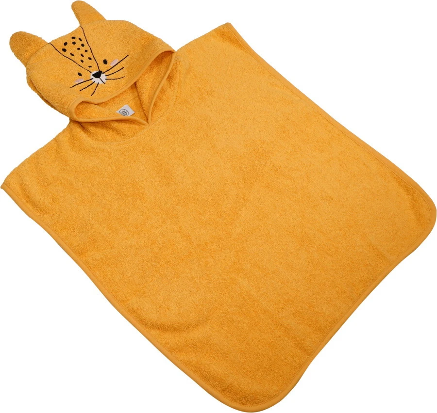 Blush & Blossom Leopard Lenny Badstof Poncho TR-BB4203 3 Blush & Blossom Leopard Lenny Badstof Poncho TR-BB4203 - Afbeelding 3