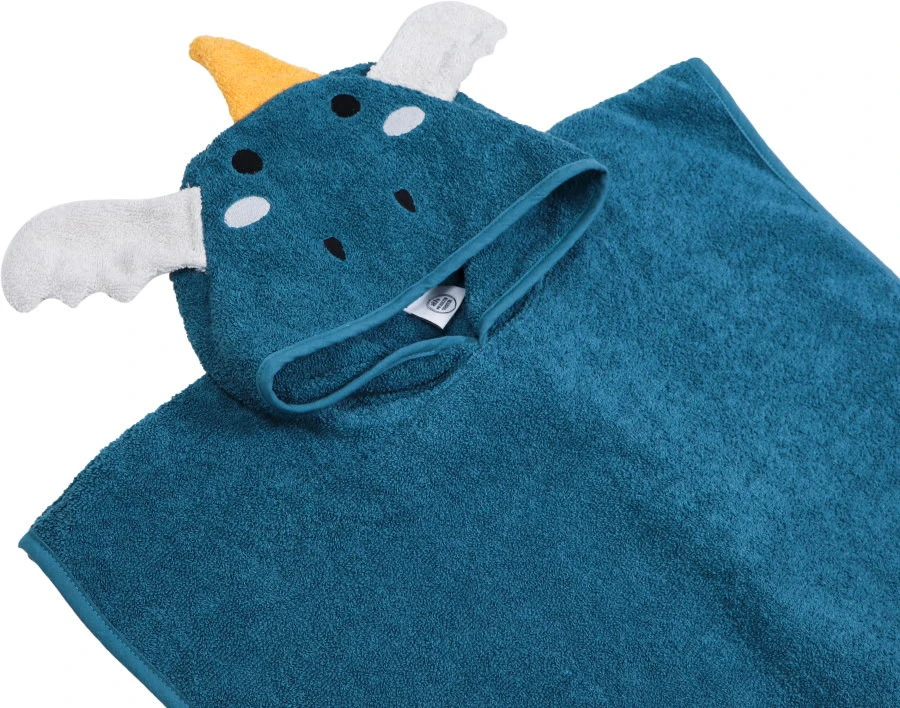 Blush & Blossom Dragon Diego Badstof Poncho TR-BB4208 2 Blush & Blossom Dragon Diego Badstof Poncho TR-BB4208 - Afbeelding 2