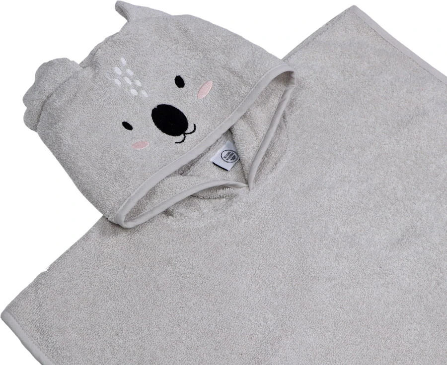 Blush & Blossom Koala Kyle Badstof Poncho TR-BB4213 2 Blush & Blossom Koala Kyle Badstof Poncho TR-BB4213 - Afbeelding 2