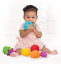 Infantino Sensory Balls Blocks & Buddies Set BK-05373 -Babyproducten Winkel b kids sensory multi ball set speelballetjes 2 1