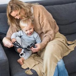 Baby Ono Bamboo Beige 75 X 100 Cm Gebreid Wiegdeken Met Kwastjes 546/02 6 Baby Ono Bamboo Beige 75 X 100 Cm Gebreid Wiegdeken Met Kwastjes 546/02 -Babyproducten Winkel baby ono bamboo beige 75 x 100 cm gebreid wiegdeken met kwastjes 546 02 2