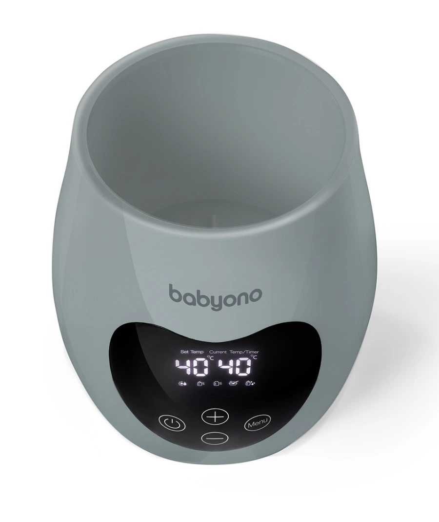 Baby Ono Honey Grey Natural Nursing Flessenwarmer En Sterilisator 968/02 2 Baby Ono Honey Grey Natural Nursing Flessenwarmer En Sterilisator 968/02 - Afbeelding 2