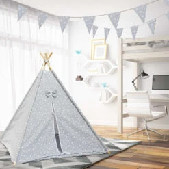 Babygo Grey Little Tippi Tent 9551 -Babyproducten Winkel babygo grey little tippi tent 9551 1