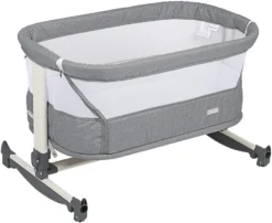 Babygo Vivaldi Grey Wieg Aan Bed 4651 8 Babygo Vivaldi Grey Wieg Aan Bed 4651 -Babyproducten Winkel babygo vivaldi grey wieg aan bed 4651 1