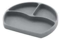 Babyjem Grijs Siliconen Bordje 715