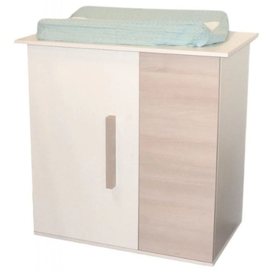 Babykamer Jasper: Ledikant, Commode En 2-Deurskast 3 Babykamer Jasper: Ledikant, Commode En 2-Deurskast - Afbeelding 3